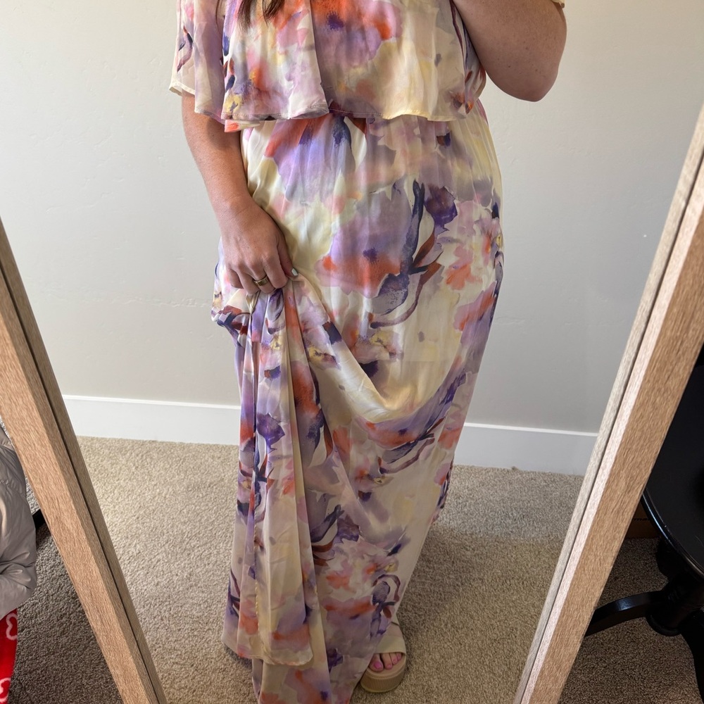 Show Me Your Mumu Floral Hacienda Maxi Dress